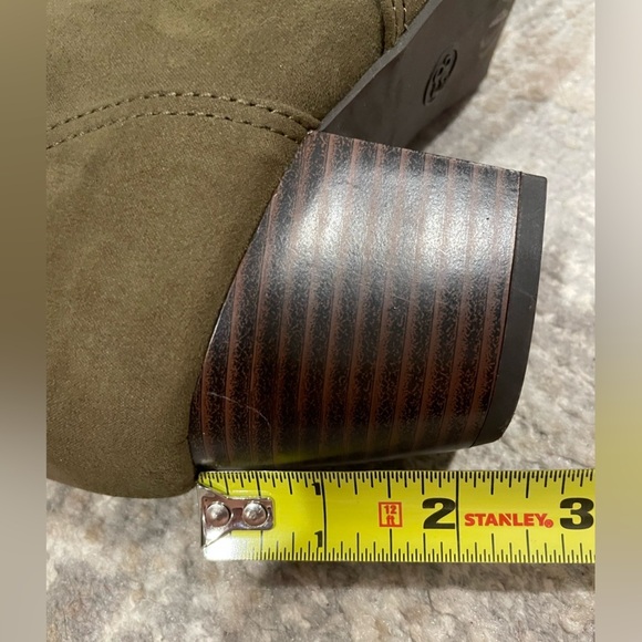 ANA A New Approach Clay Olive Color Boots Women’s Size 8.5 Memory Foam - Picture 7 of 11